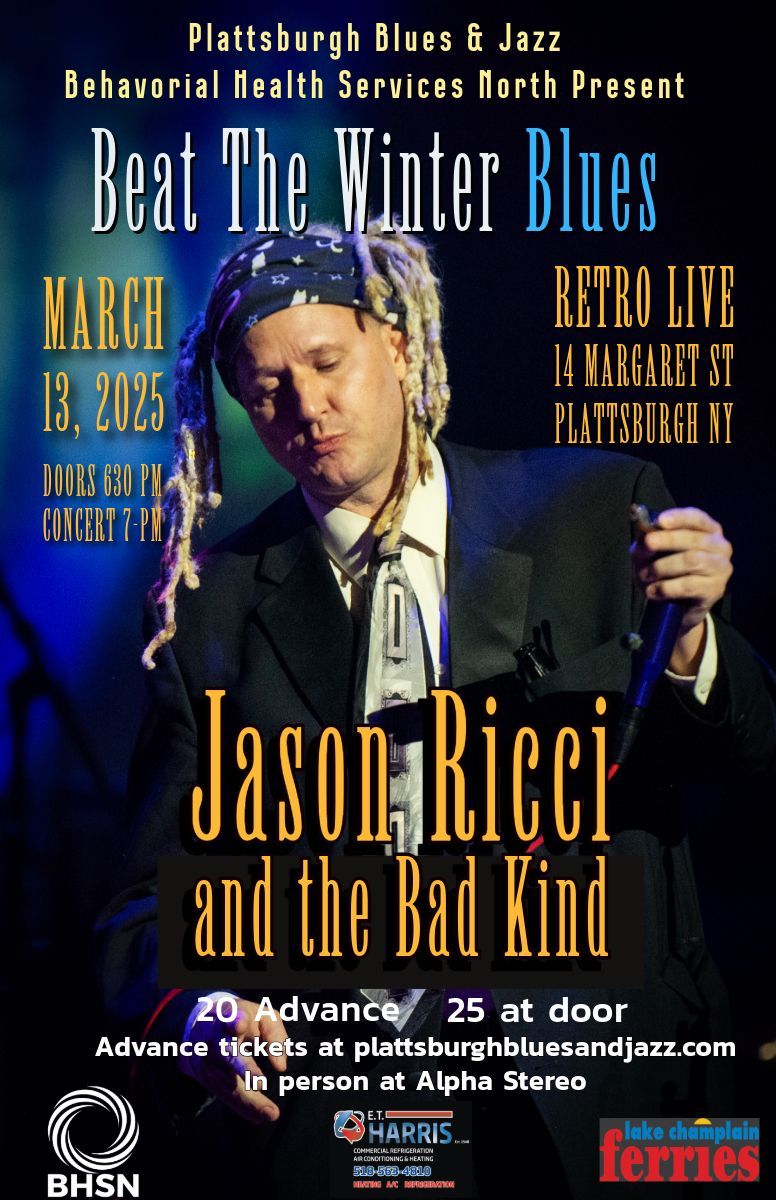 A poster for jason ricci and the bad kind