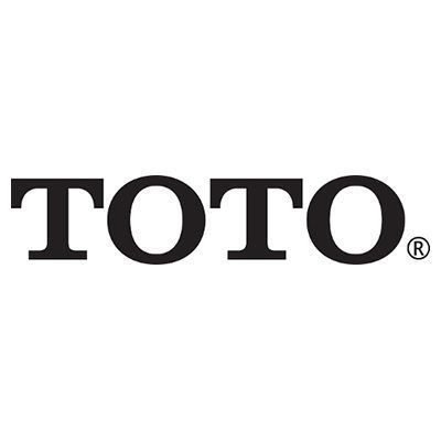TOTO logo in black serif letters on a white background TOTO logo in black serif letters on a white background