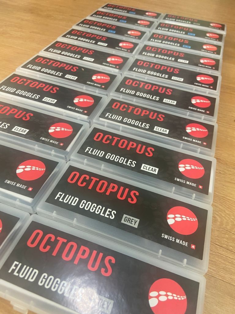 Octopus fluid goggles case