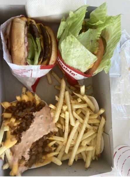 in n out burger freediving