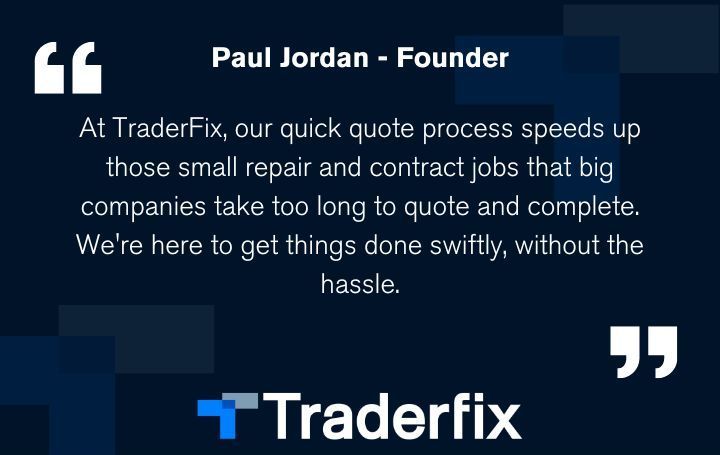 A quote from paul jordan founder of traderfix