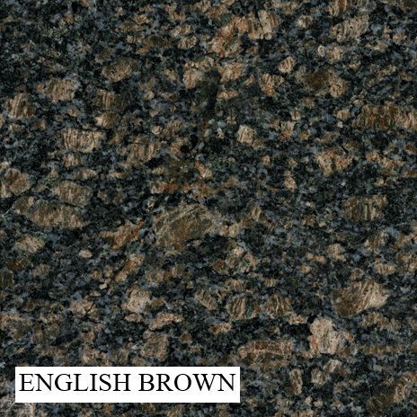 English Brown Granite With a Pattern of Dark Brown and Black Flecks — Mid Coast Monuments In Wauchope, NSW
