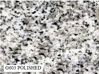 Polished Granite Surface; Gray, White, and Black Speckled Pattern — Mid Coast Monuments In Wauchope, NSW