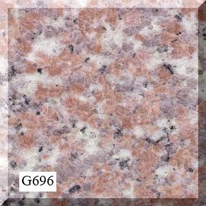 Pink and White Granite With Black Specks, Labelled G696 — Mid Coast Monuments In Wauchope, NSW