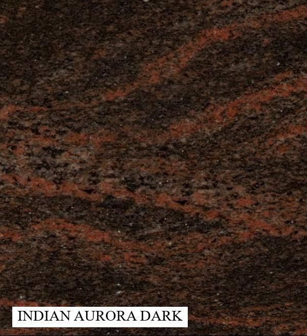 Dark Brown Granite With Red-orange Streaks — Mid Coast Monuments In Wauchope, NSW