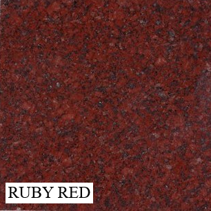 Ruby Red Granite With Dark Flecks — Mid Coast Monuments In Wauchope, NSW