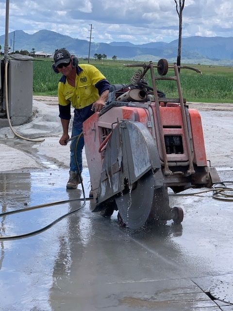 Asphalt and Concrete Damage With a Water-filled Cavity — Ablecut Concrete Cutting & Coring In East Mackay, QLD