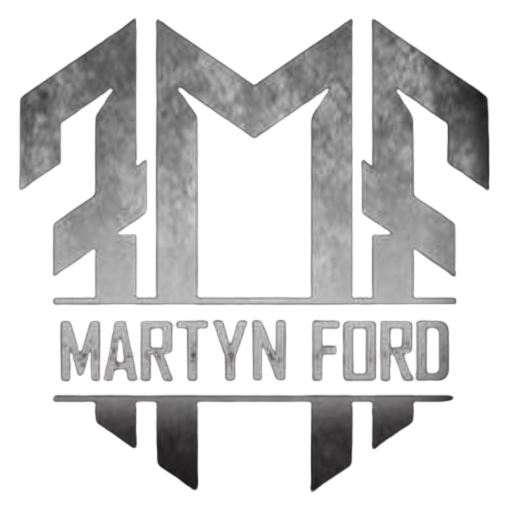 Logo with stylized 