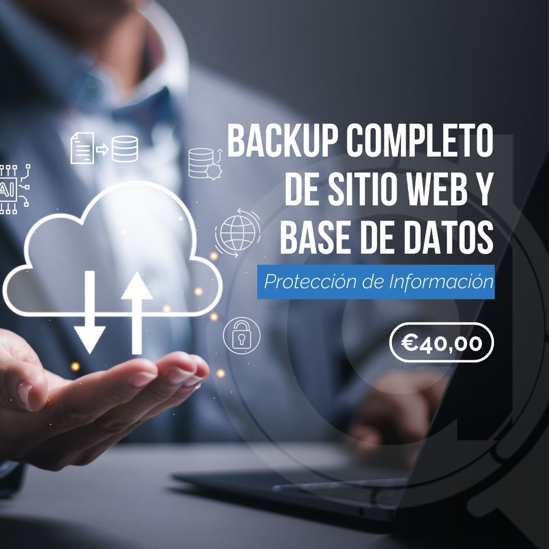 Backup Completo de Sitio Web y Base de Datos - Protección de Información