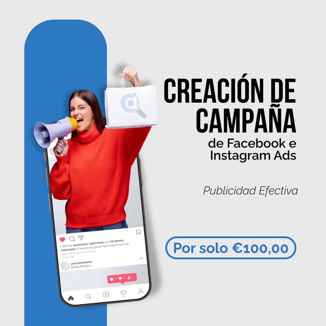 Creación de Campaña de Facebook e Instagram Ads - Publicidad Efectiva