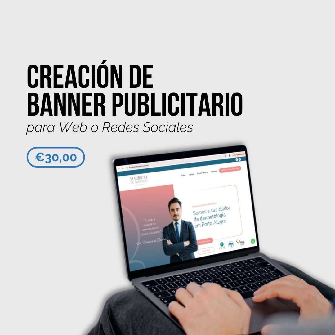 Creación de Banner Publicitario para Web o Redes Sociales
