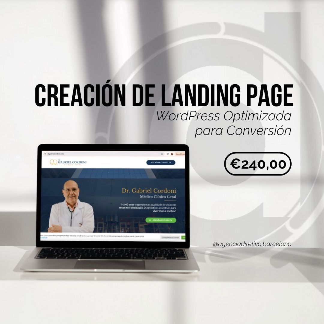 Creación de Landing Page en WordPress Optimizada para Conversión