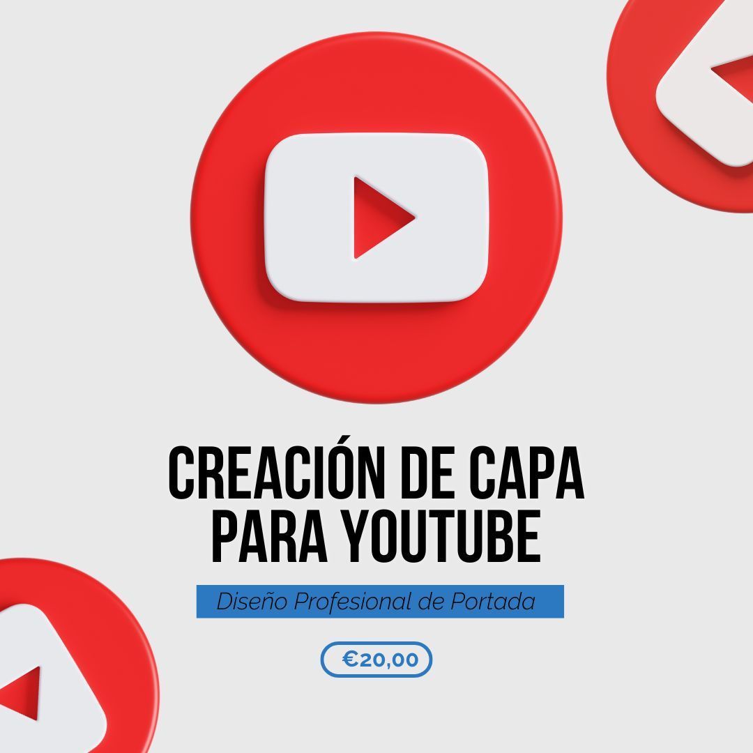Creación de Capa para YouTube - Diseño Profesional de Portada