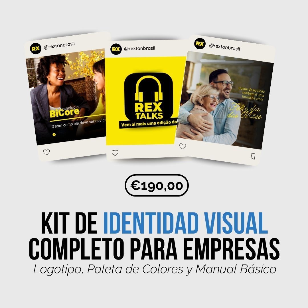 Kit de Identidad Visual Completo para Empresas - Logotipo, Paleta de Colores y Manual Básico