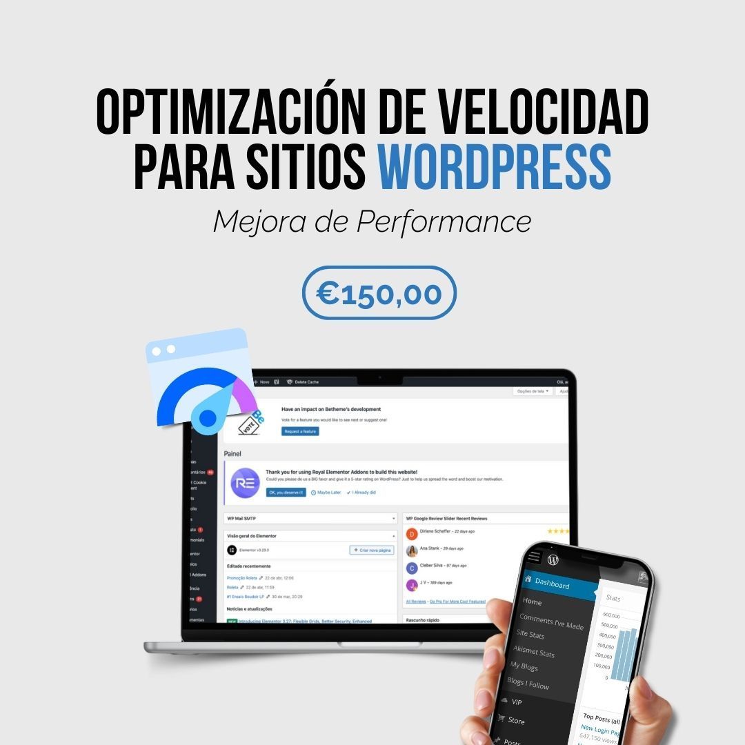 Optimización de Velocidad para Sitios WordPress - Mejora de Performance