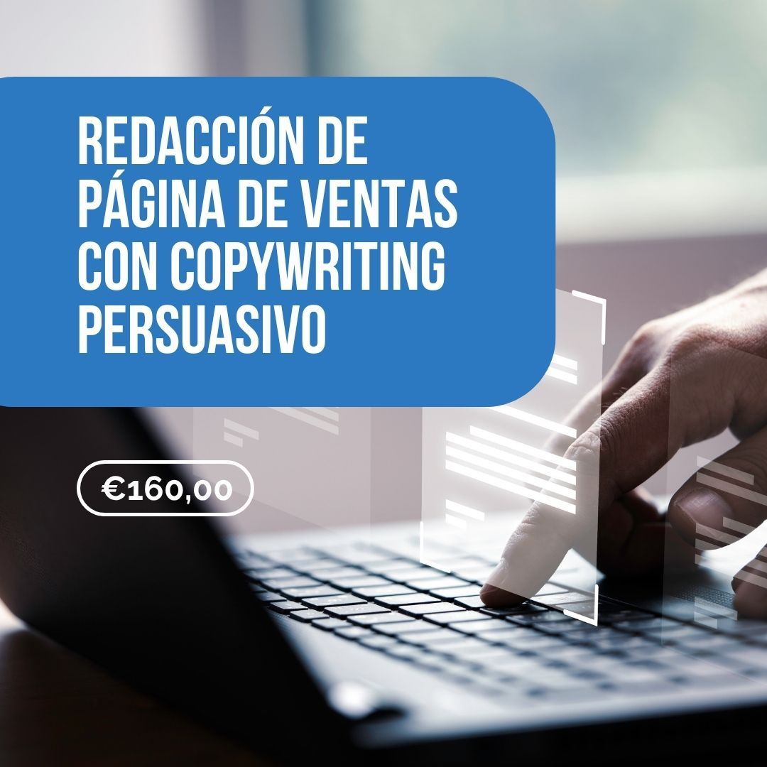 Redacción de Página de Ventas con Copywriting Persuasivo