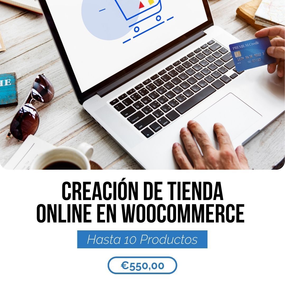 Creación de Tienda Online en WooCommerce - Hasta 10 Productos
