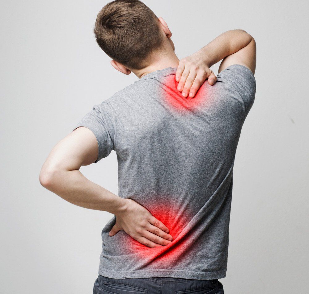 Spinal Cord Problems on Man's Back — PhysioCare Townsville In Thuringowa Central, QLD
