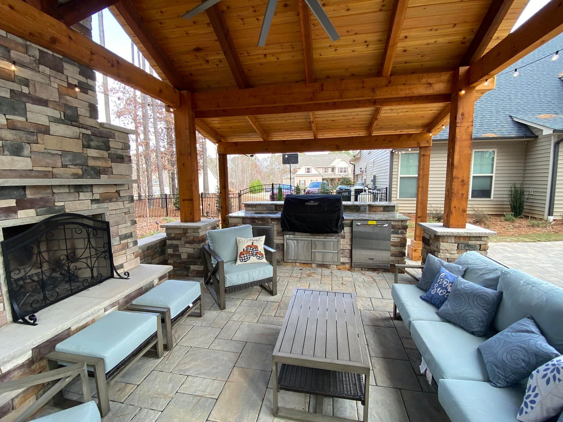 Setting Sun Patios and Decks Raleigh, NC Landscaping and