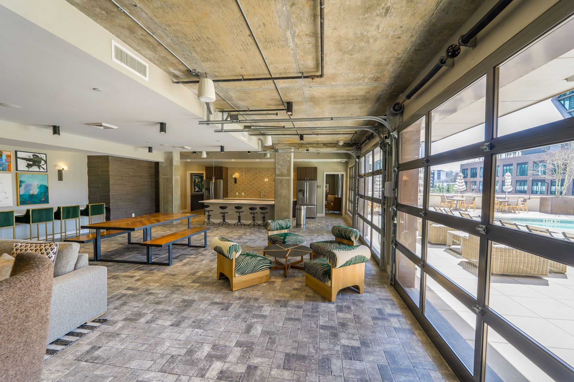 Clubhouse at North and Line in Atlanta, GA.