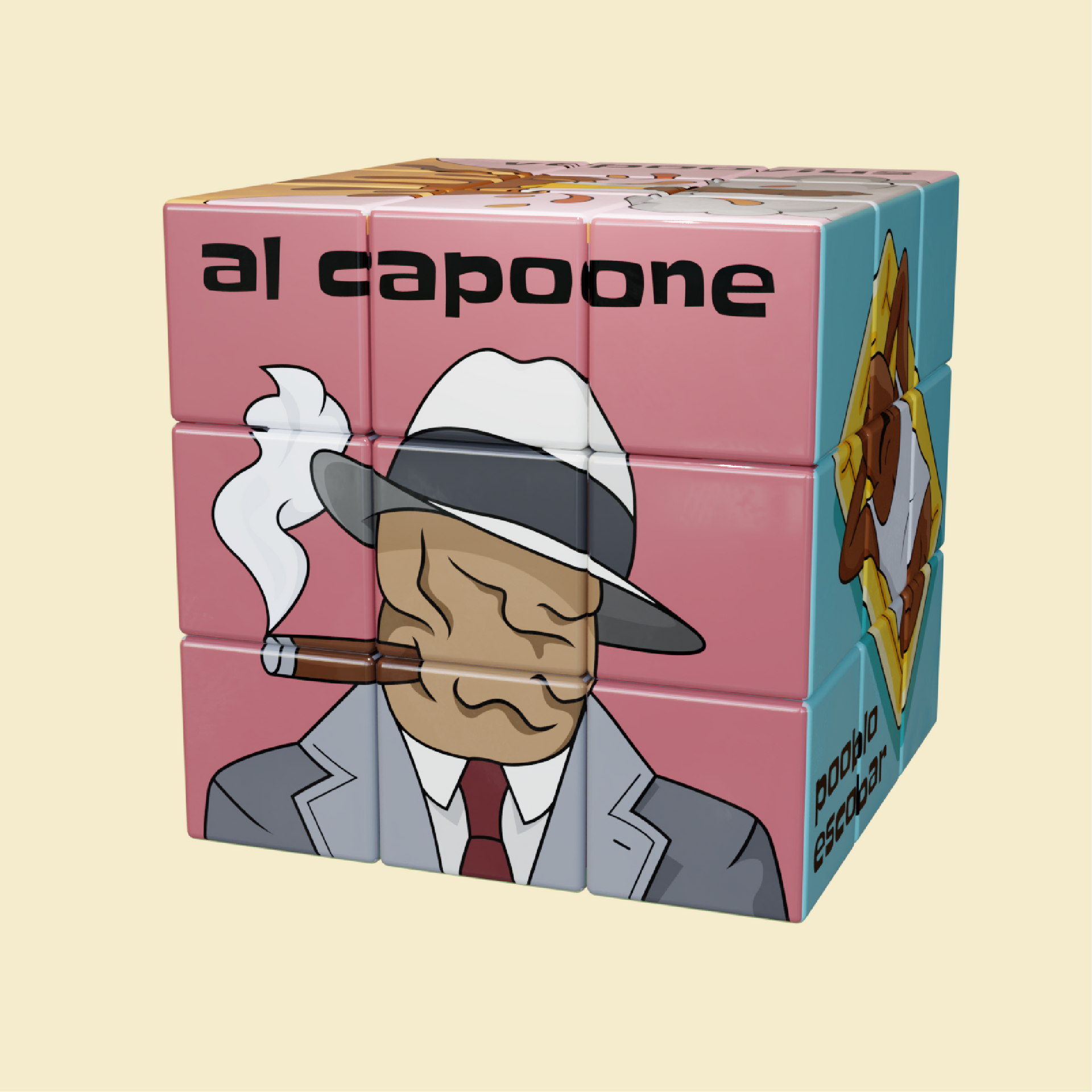 Image of the Al Capoone poo character