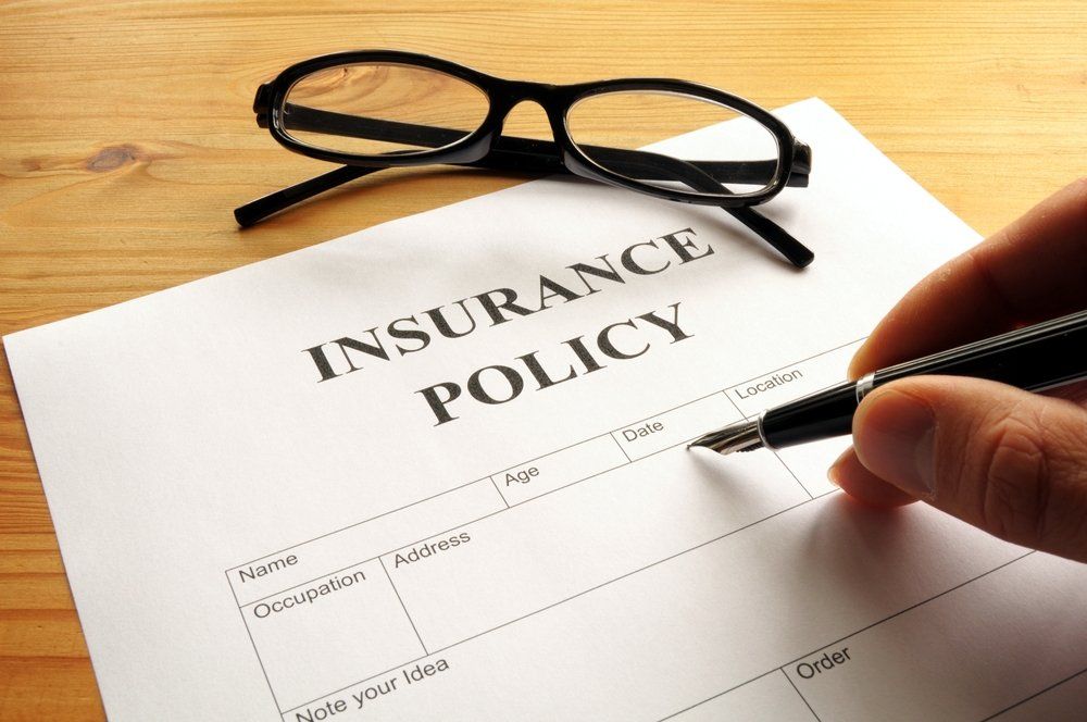 health insurance form, paperwork and questionnaire for insurance concepts