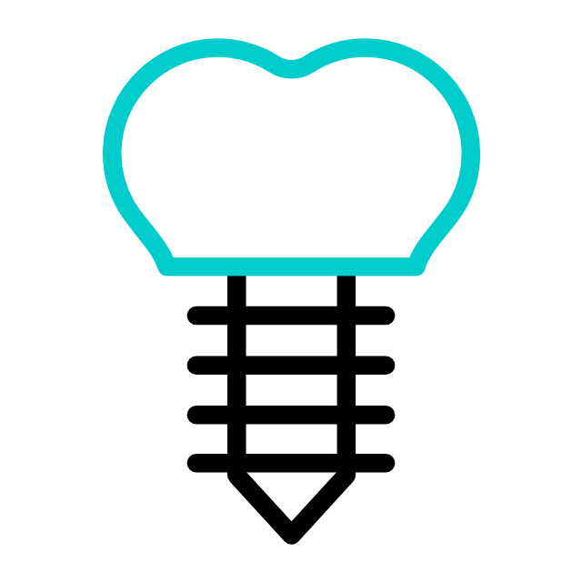 Dental Implant Icon