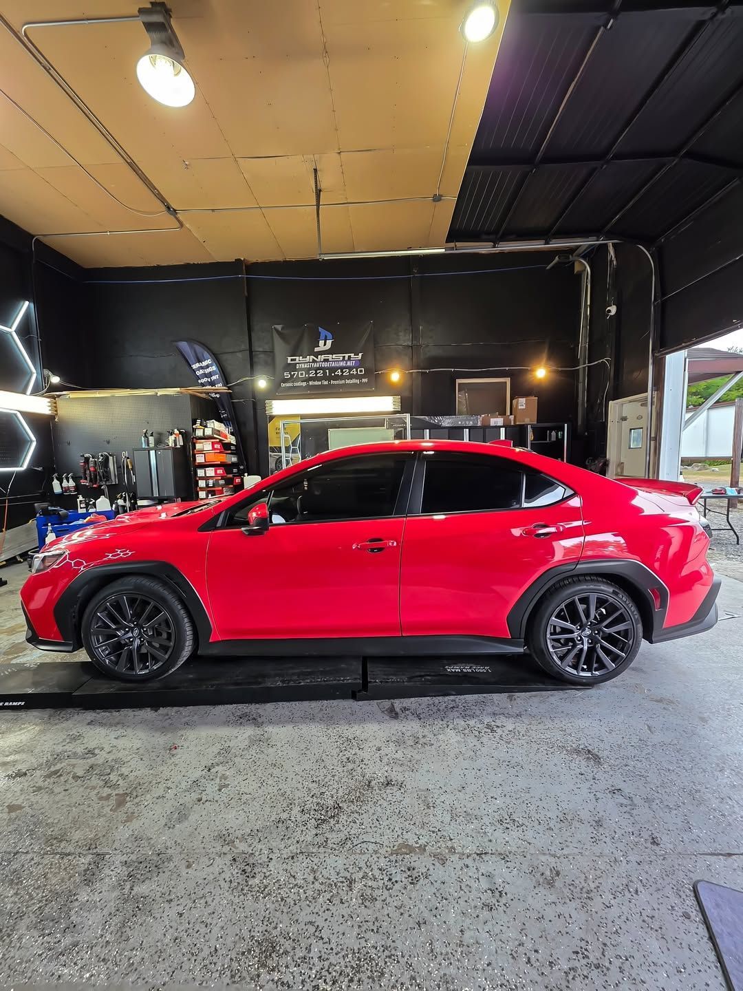 Ceramic Coatings on car