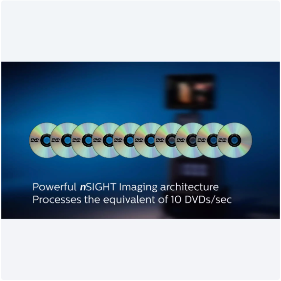 graphic with 10 dvds on top of an ultrasound machine