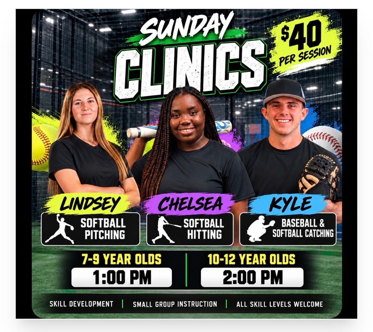 Camp or clinic flyer
