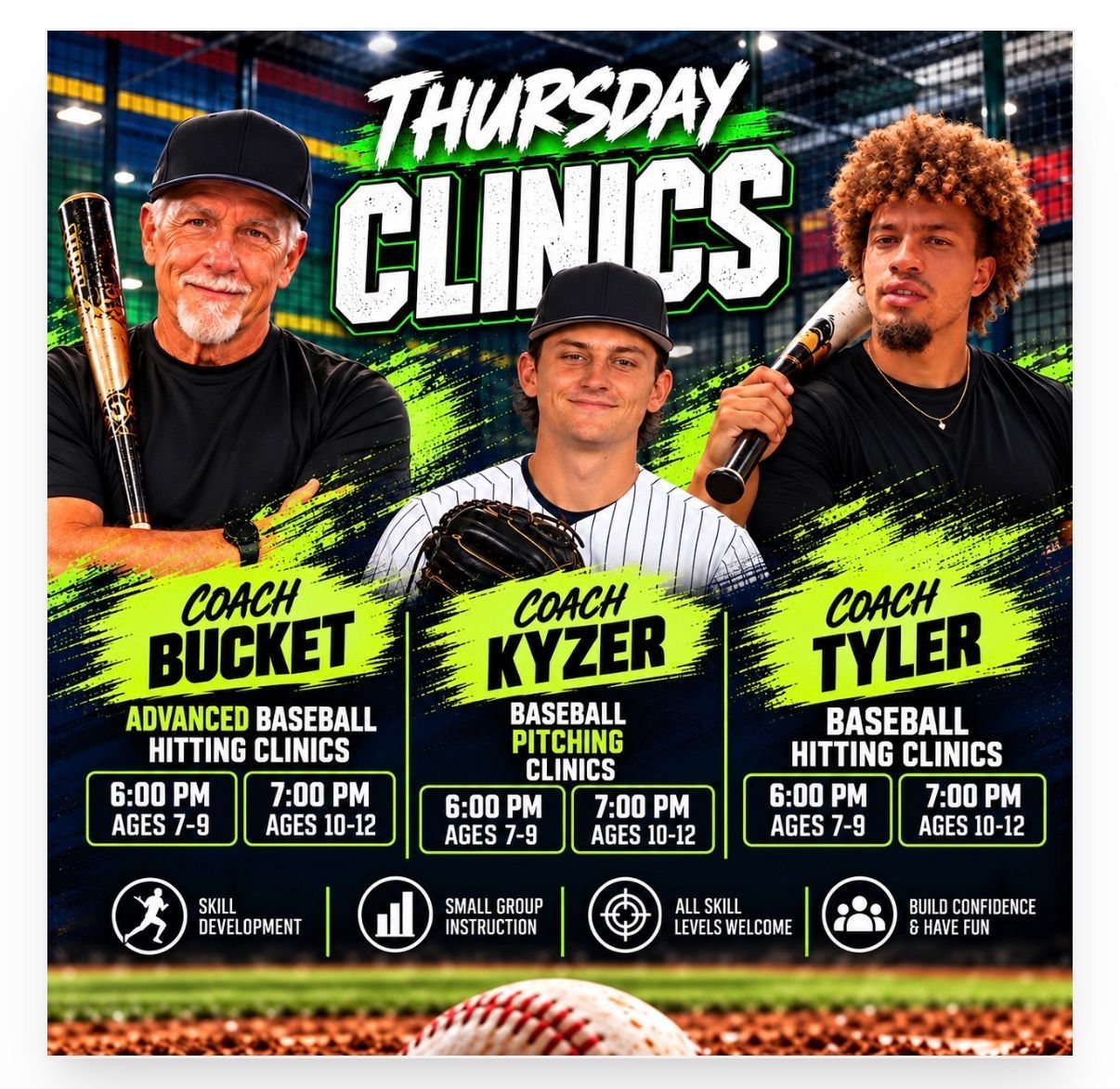 Camp or clinic flyer