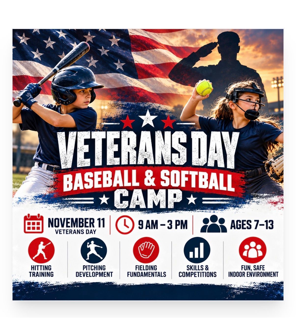 Camp or clinic flyer