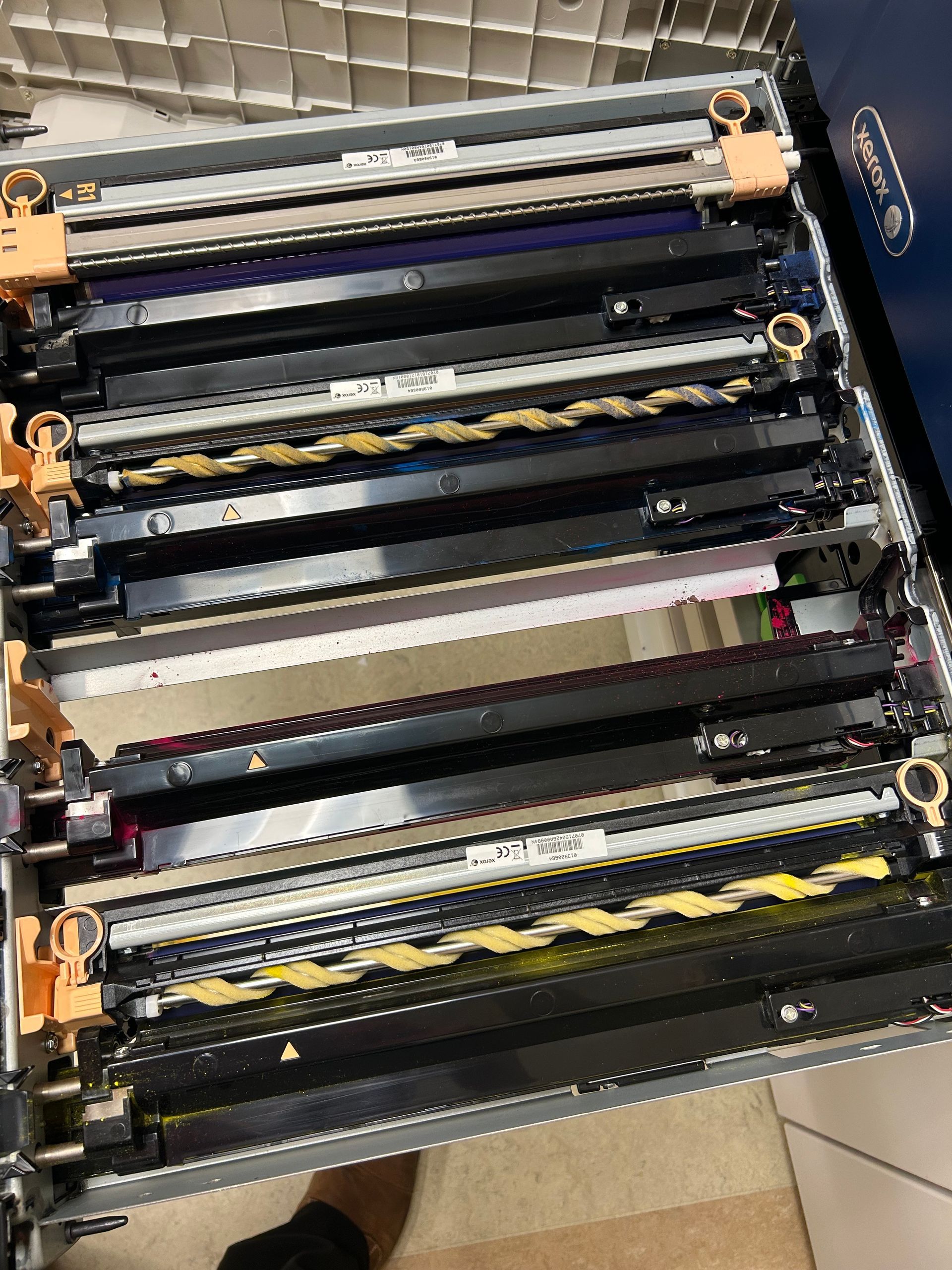 Commercial toner supplies matched to newly installed office copiers in DFW