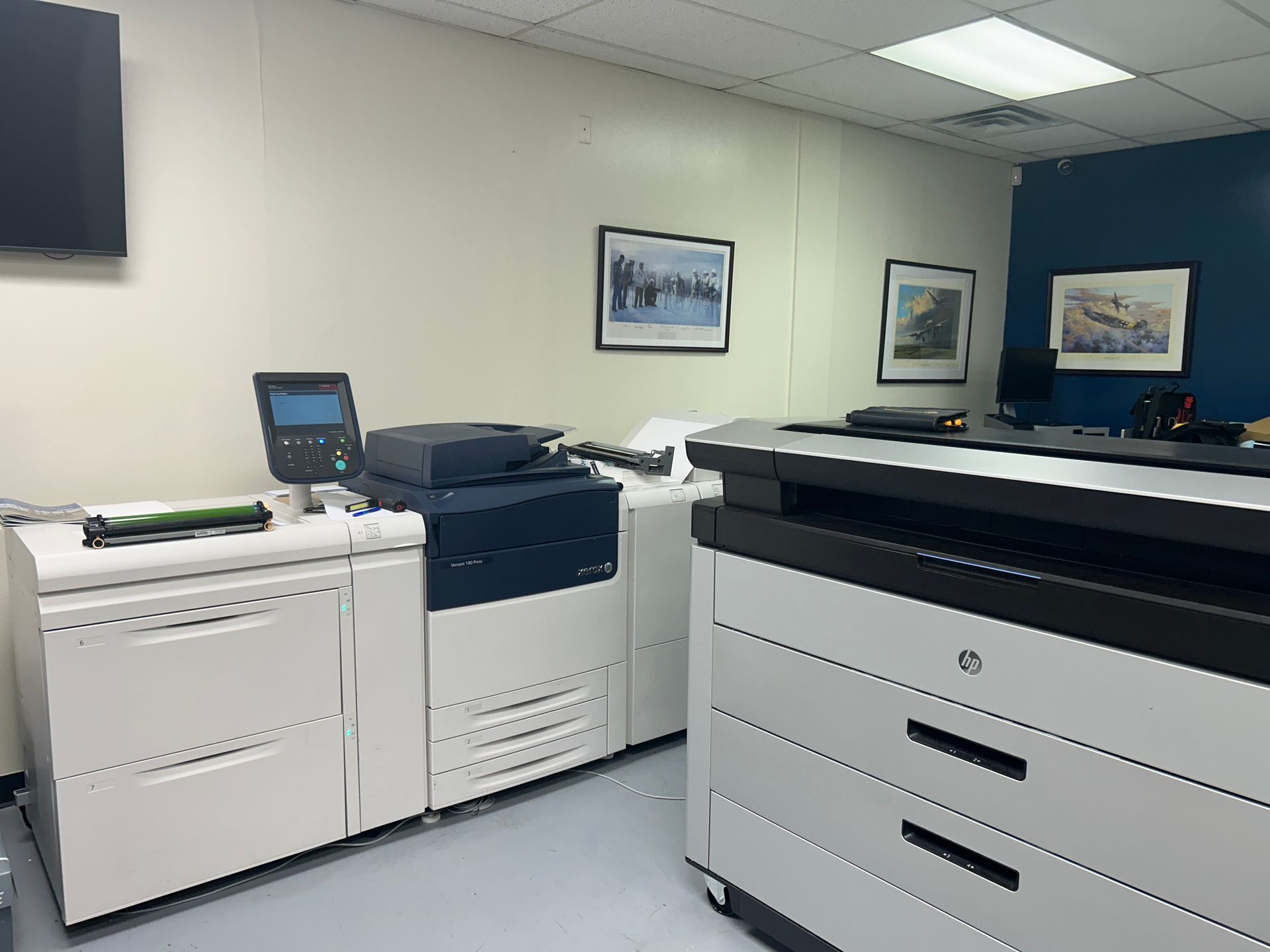 Commercial copier supplied by CoPrinter for DFW-area offices.