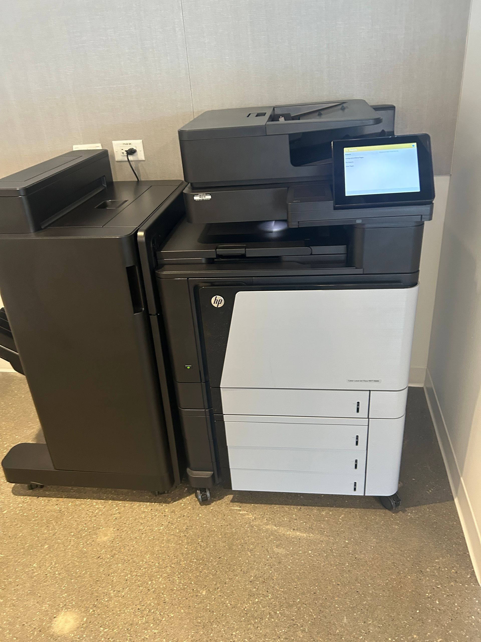 Multifunction copier in Fort Worth TX. office.