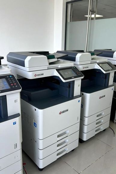 Kyocera office copier sold and serviced by CoPrinter in North Texas