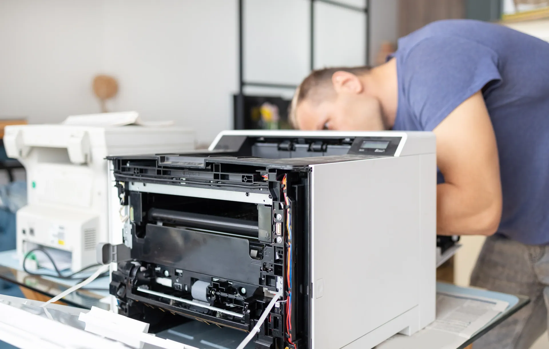 Irving TX office copier diagnostics by CoPrinter Technologies