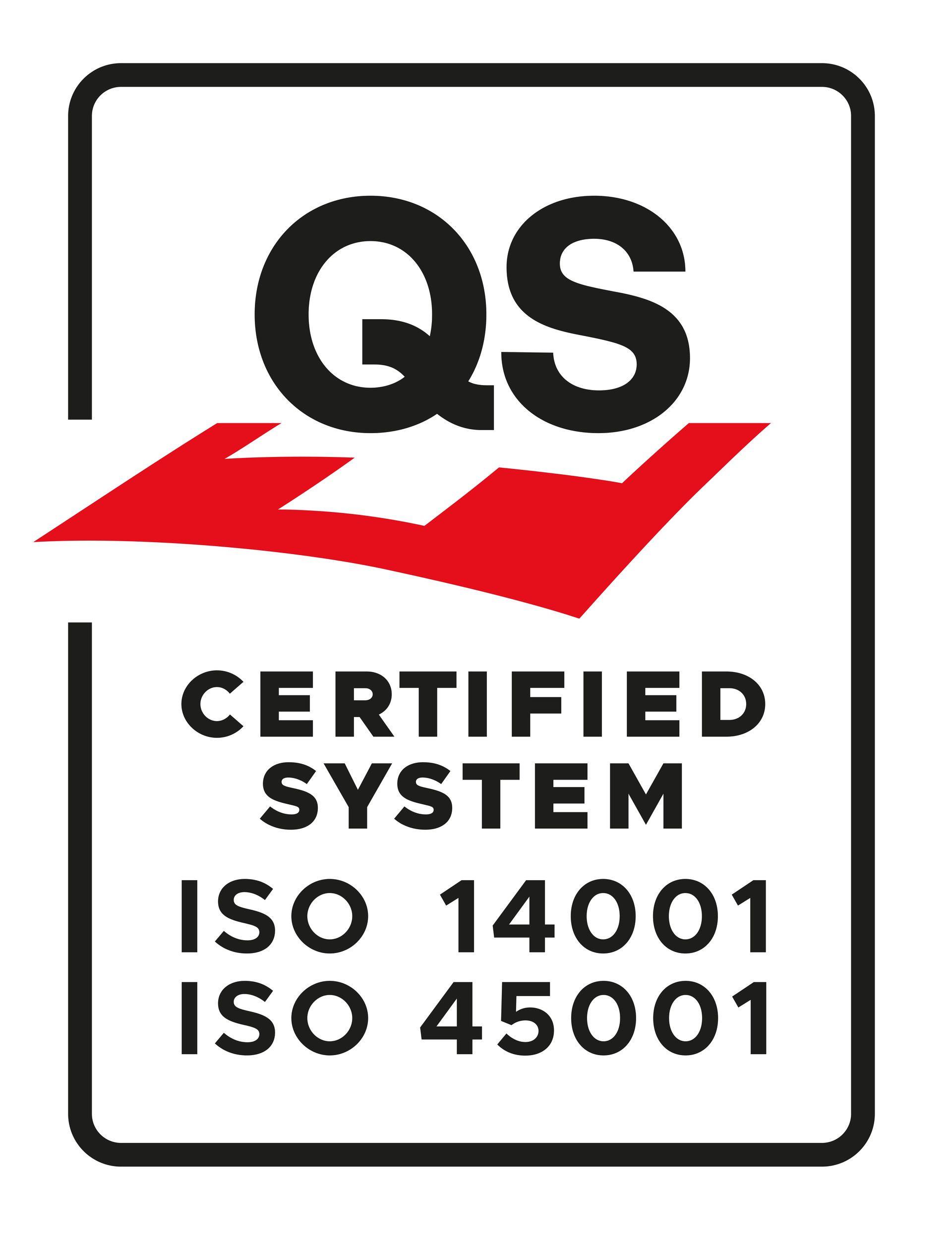 ISO 14001 / ISO 45001