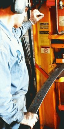Man Repair a Truck — El Cajon, CA — Reliable Spring & Suspension Inc. Man Repair a Truck — El Cajon, CA — Reliable Spring & Suspension Inc.