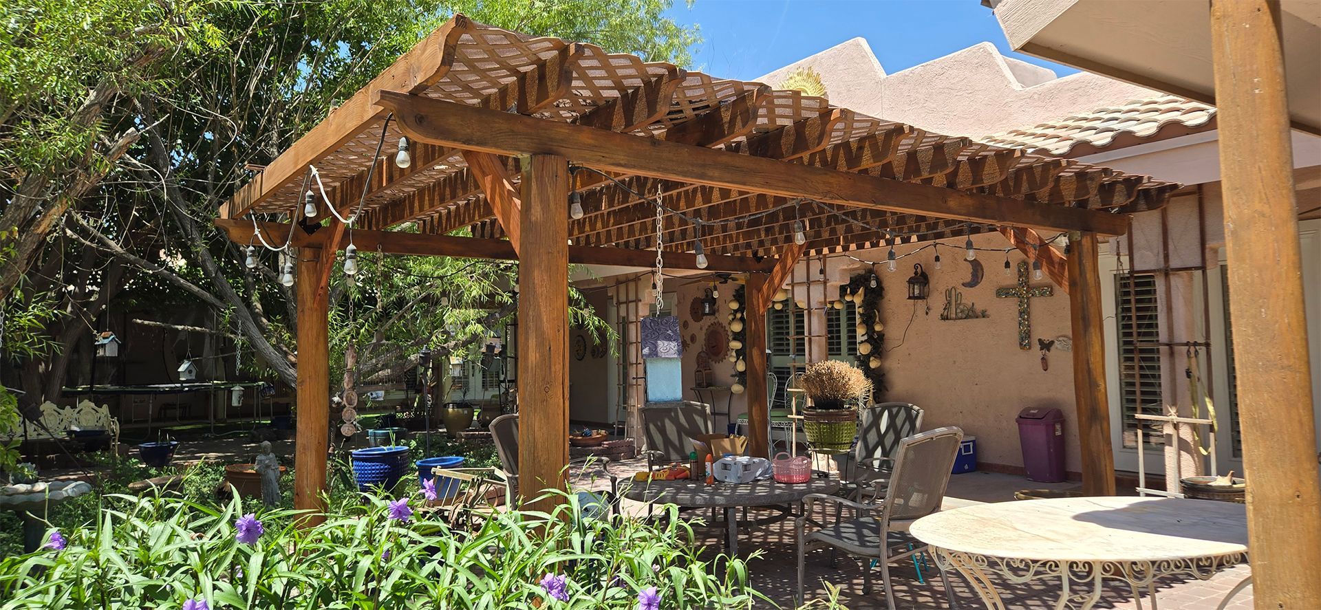 Backyard Pergola