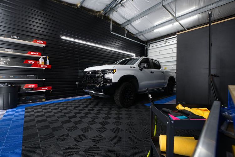 tinted truck