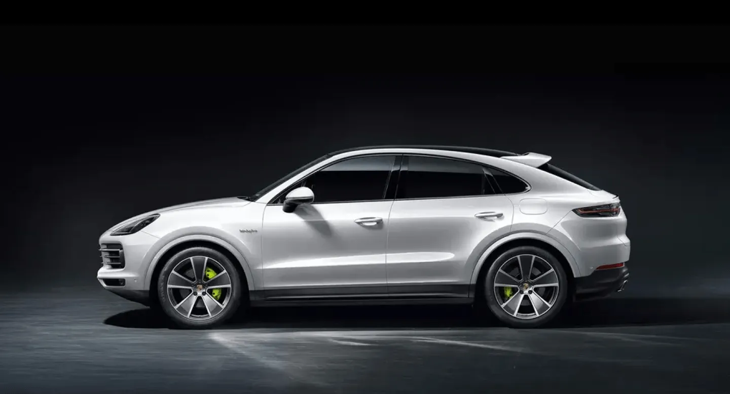 Silver Audi Q8 SUV, side view, on a white background.