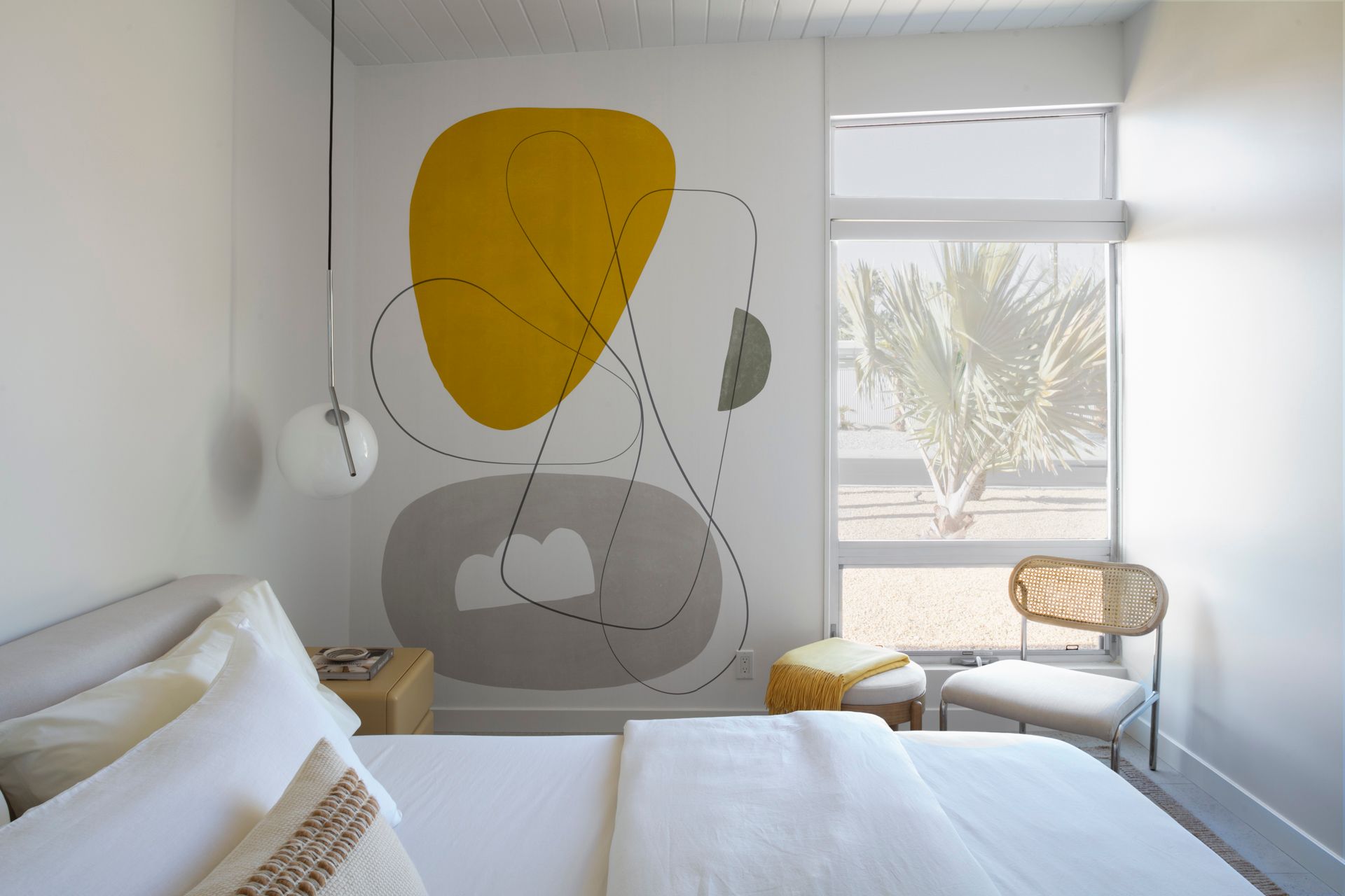 Game room in a home in Pioneertown designed by Dakota DesignWorks