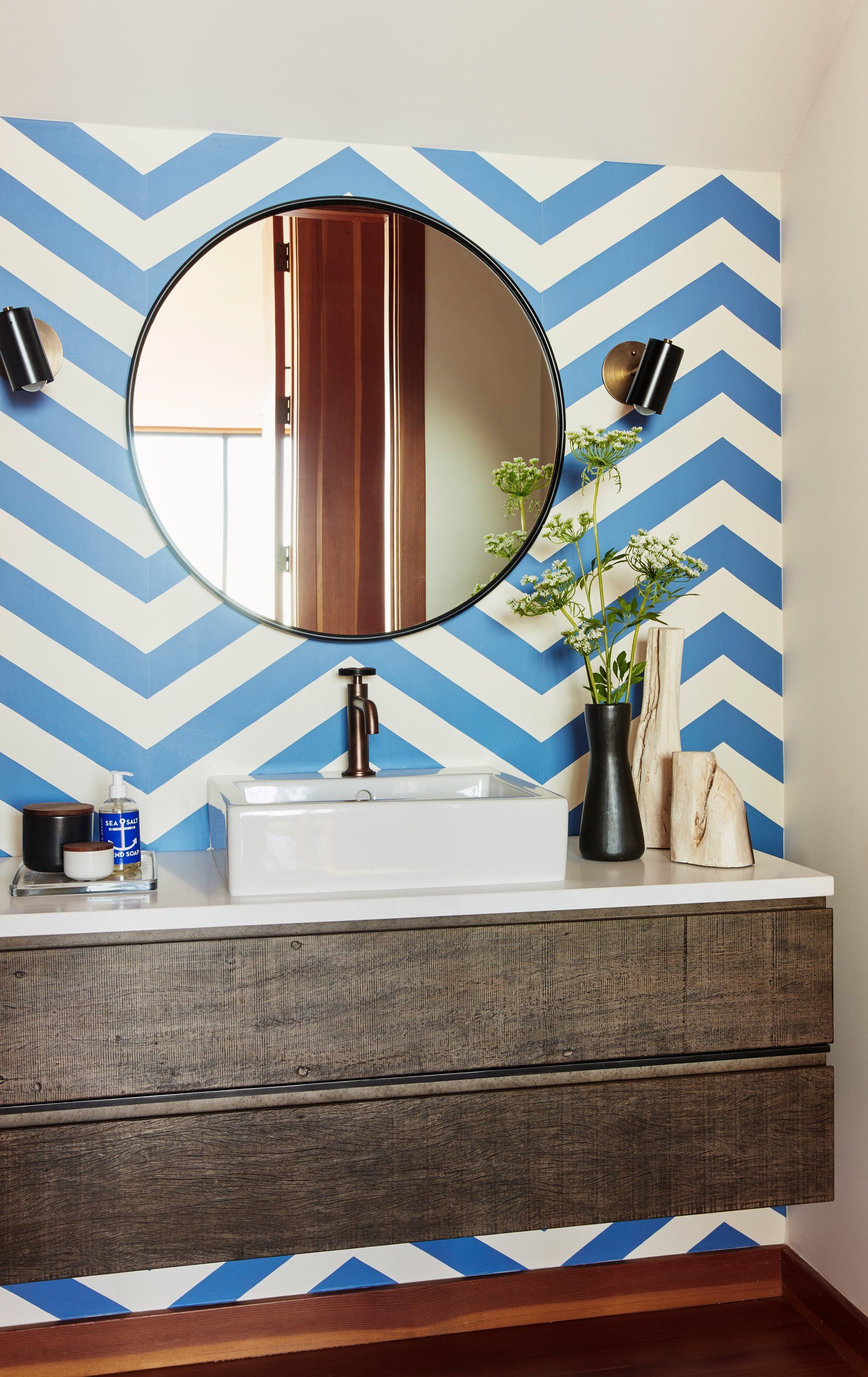 Bathroom in a Home in Northern California designed by Dakota DesignWorks