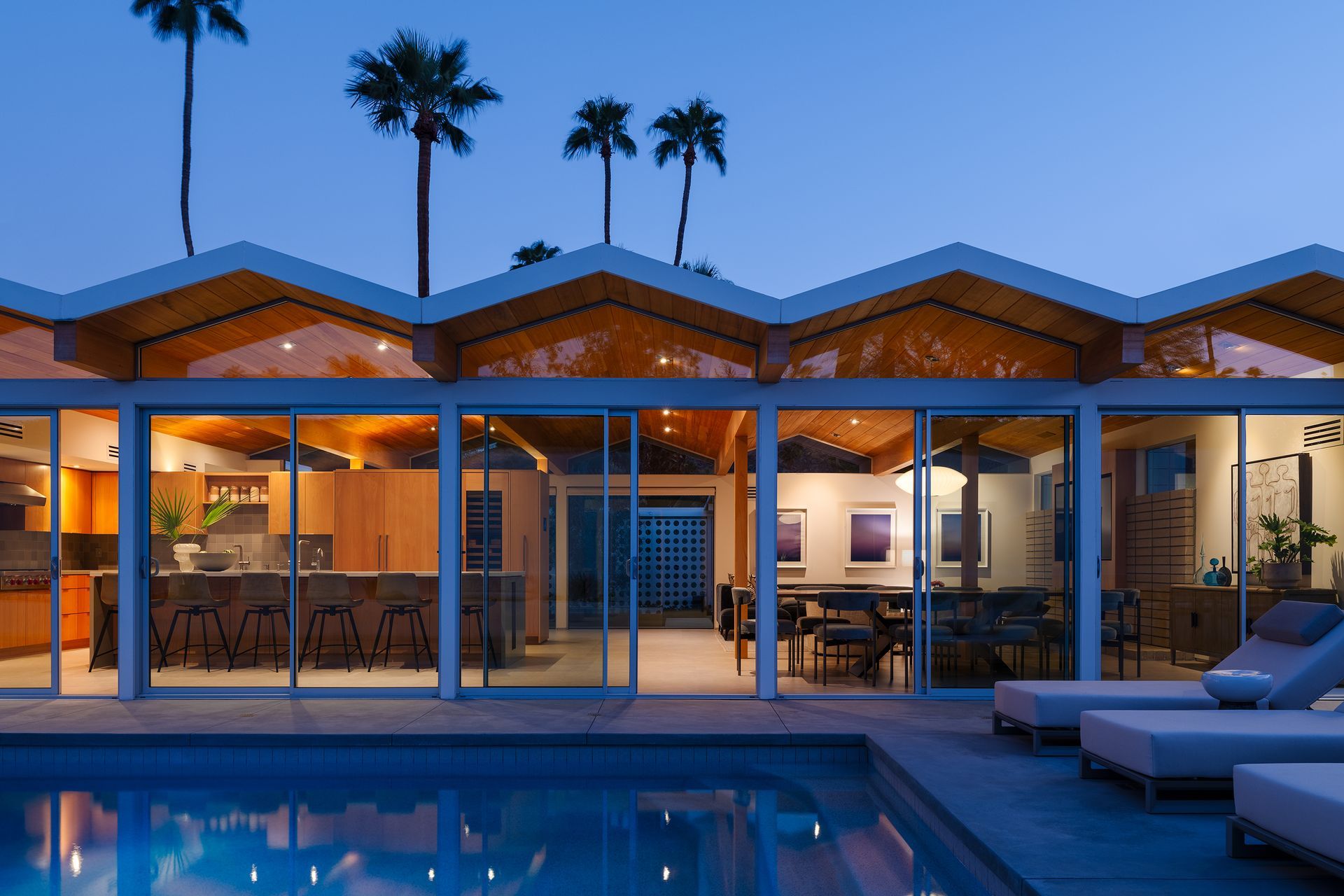 home in Palm Springs designed by Dakota DesignWorks