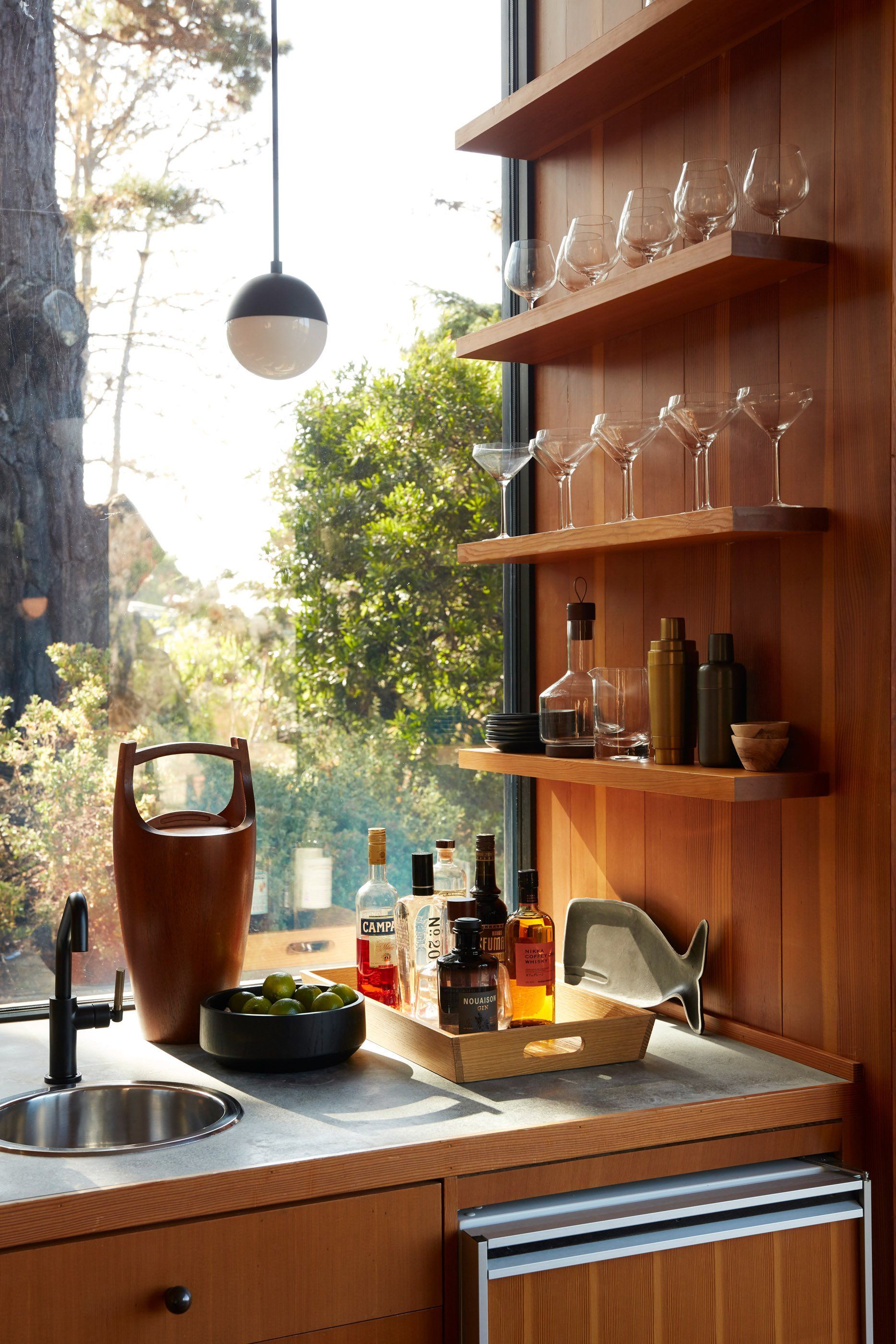 Office in a Home in Northern California designed by Dakota DesignWorks