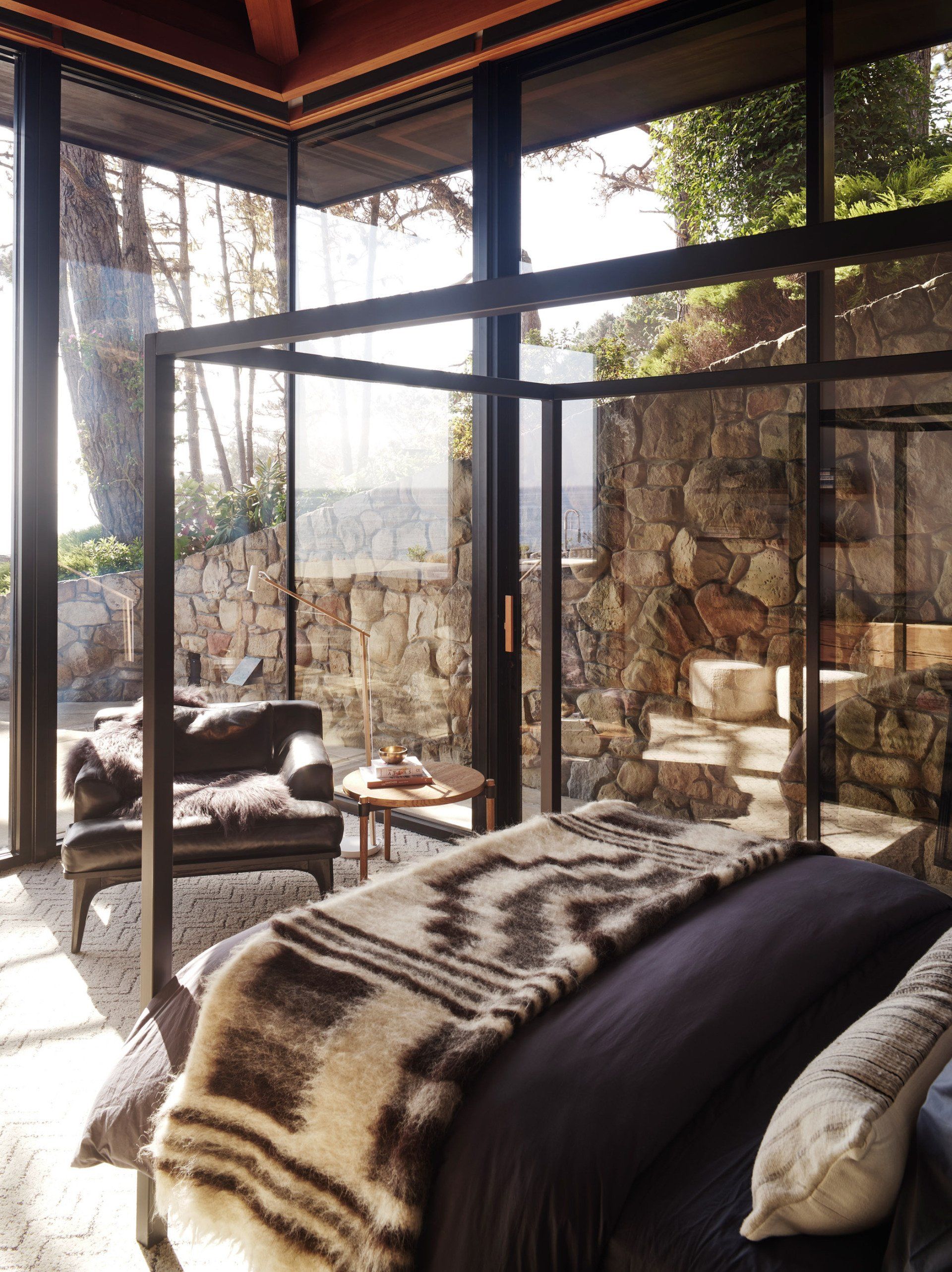 Bedroom in a Home in Northern California designed by Dakota DesignWorks