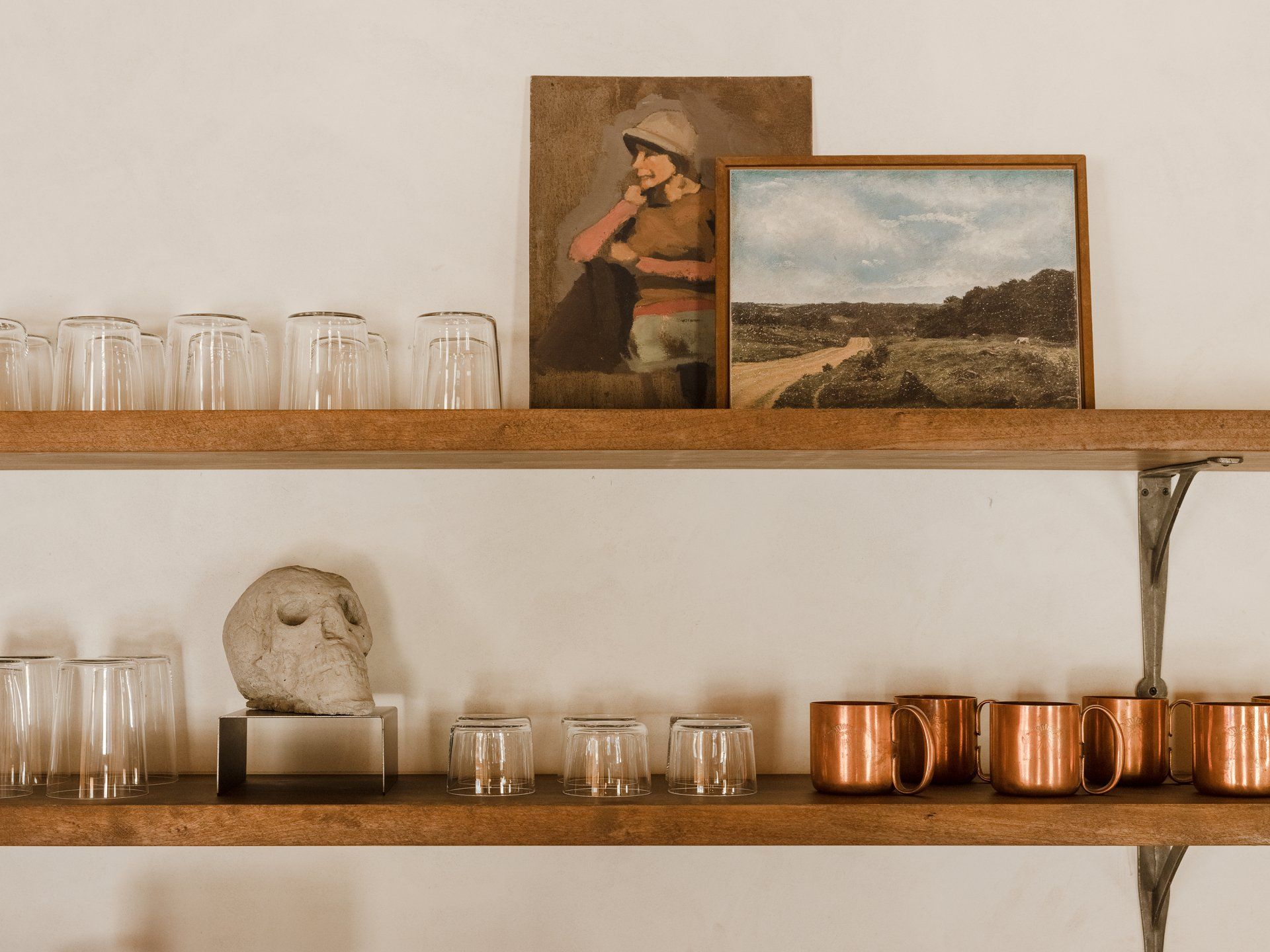 Game room in a home in Pioneertown designed by Dakota DesignWorks