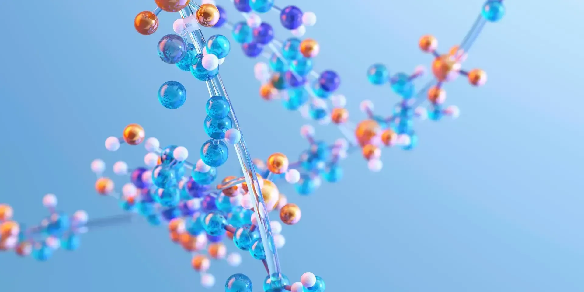 Example of peptides at the molecular level