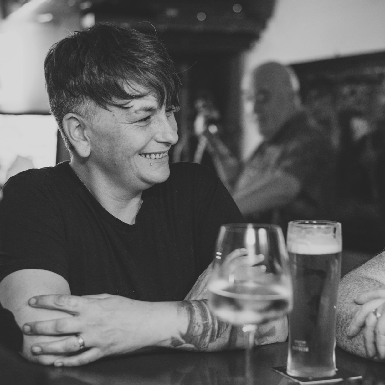 Cassie, the head chef and part owner of the Boot and Shoe, Waterfoot